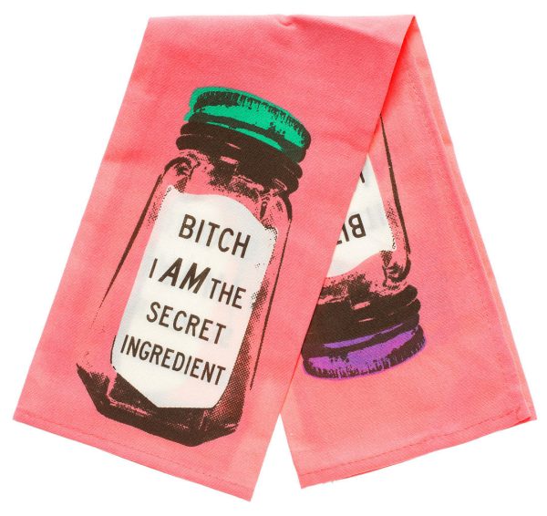 Bitch I Am The Secret Ingredient Dish Towel Online