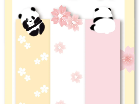 Panda Sakura Cherry Blossom Sticky Notes Nekoni Online now