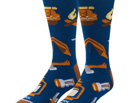 Camping Supplies Men s Socks Blue Online Hot Sale