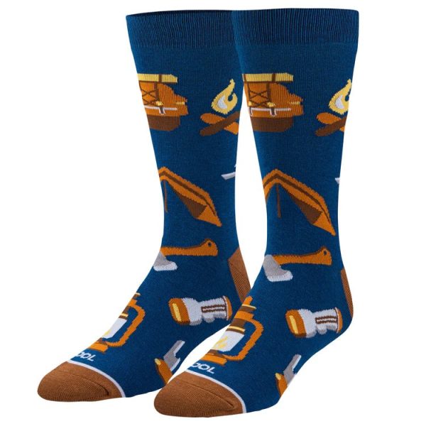 Camping Supplies Men s Socks Blue Online Hot Sale