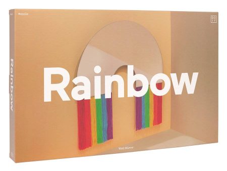 Rainbow Tassel Wall Mirror Discount