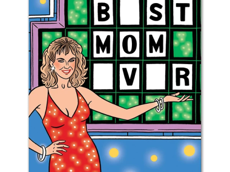 Card Best Mom Ever Wheel Of Fortune Mother s Day Online Hot Sale