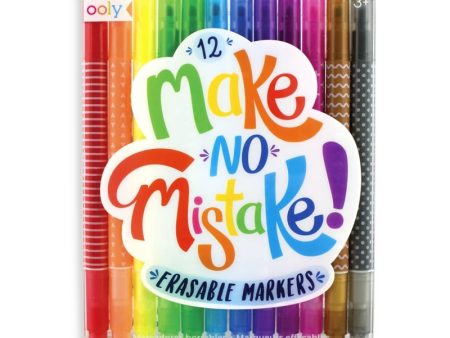 Make No Mistake 12 Erasable Markers Online Sale