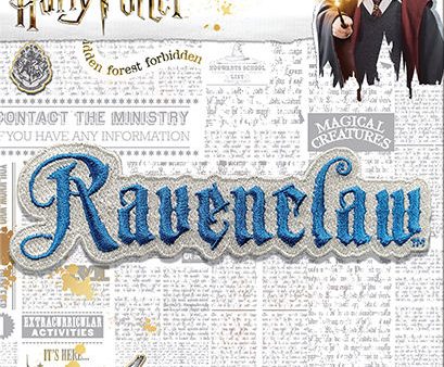 Harry Potter Ravenclaw Name Iron-On Patch Online now