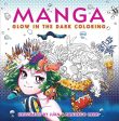 Manga Glow In The Dark Coloring Book Cheap