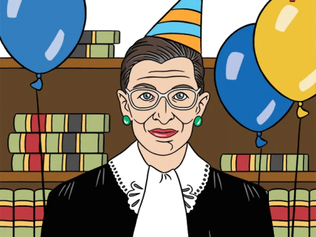 Card Ruth Bader Ginsburg Supreme Birthday For Discount