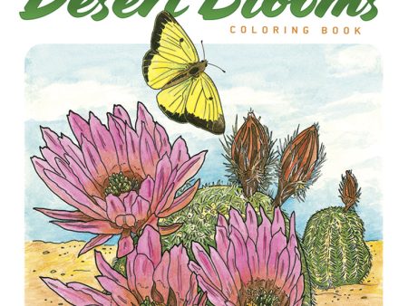 Desert Blooms Coloring Book Creative Haven Online Sale