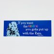 If You Want The Rainbow Dolly Parton Quote Magnetic Bumper Sticker Discount