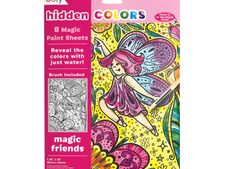 Hidden Colors Magic Friends Magic Paint Sheets Discount