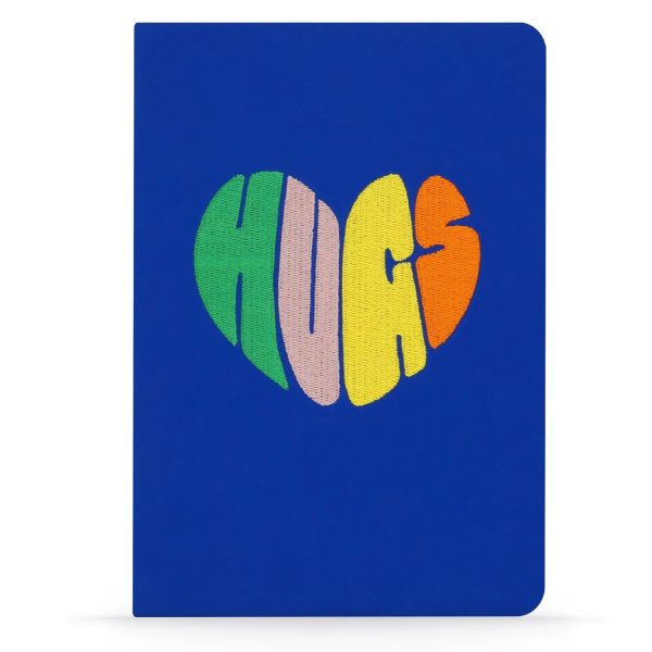 Hugs Embroidered Journal Online now