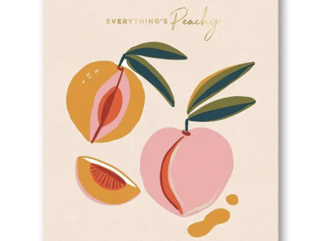 Everything s Peachy Medium Notebook For Cheap