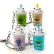 Boba Cat Milk Keychain Fashion