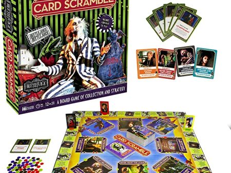 Beetlejuice Card Scramble Game For Discount