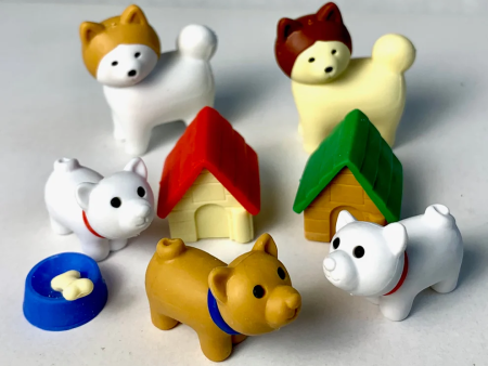 Dog Or Akita Dog Eraser Iwako Discount