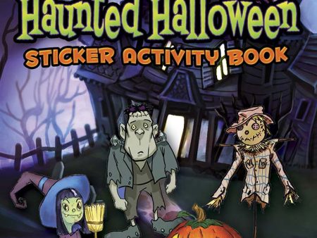 Haunted Halloween Sticker Activity Book For Cheap