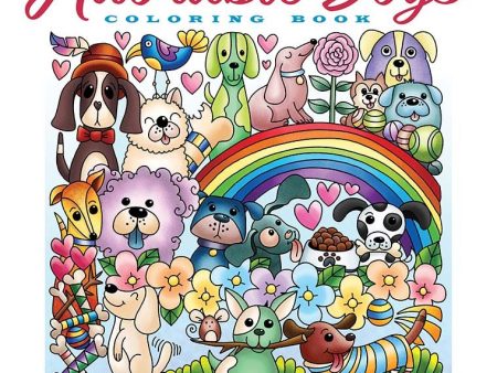 Adorable Dogs Coloring Book Creative Haven For Cheap