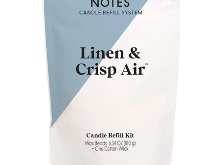 Linen & Crisp Air Candle Refill Kit Online Hot Sale