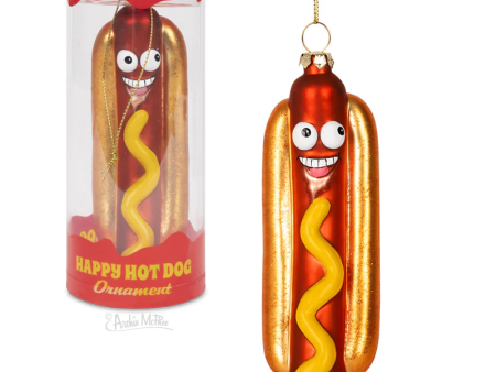 Happy Hot Dog Ornament Archie For Sale