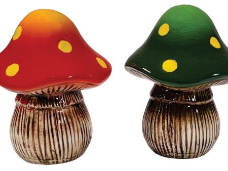 Woodland Mushroom Salt & Pepper Set For Sale