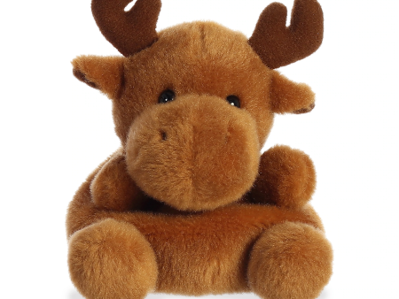 Cinnamon Moose Palm Pals Plush 5  Sale