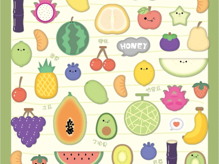 Fruit Stickers Nekoni Supply