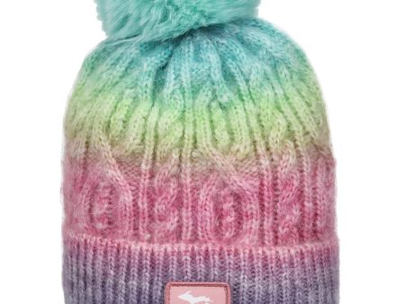 Michigan Ombre Pom Hat Online now