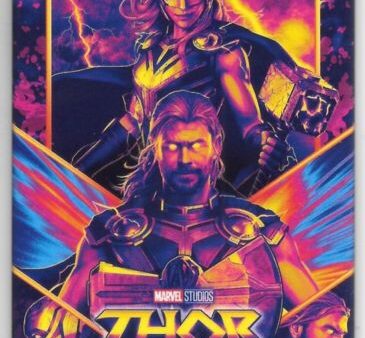 MAGNET Marvel Thor Blacklight Poster Online Sale