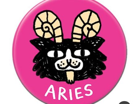 MAGNET Aries Cat Round Online Sale