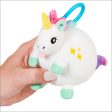 Micro Baby Unicorn Plush Keychain 3  For Cheap