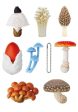 Mushroom Rubber Charm Blind Box (White Box) Online Hot Sale