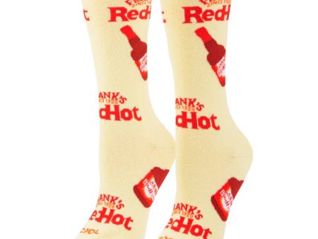 Frank s RedHot Logo & Bottles Women s Socks Online