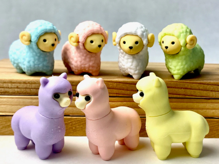 Sheep OR Llama Eraser Iwako Online