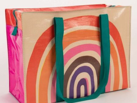 Rainbow Shoulder Tote For Cheap