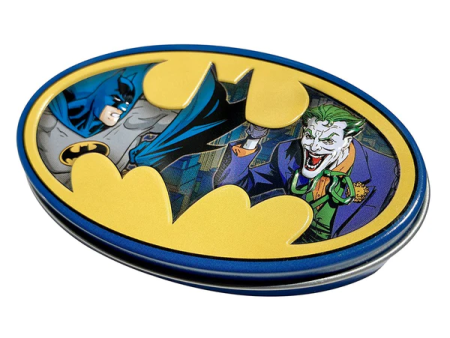 Batman Nemesis Blue Raspberry Sours Candy Tin DC Comics Online now