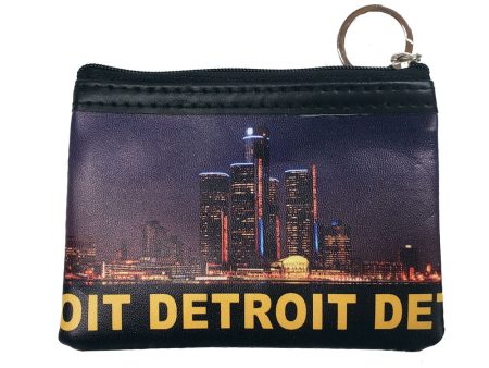 Detroit Night Sky Coin Purse For Discount