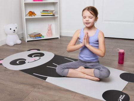 Panda Bear Kids Yoga Mat Fashion