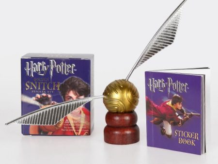 Golden Snitch And Sticker Kit Harry Potter Hot on Sale