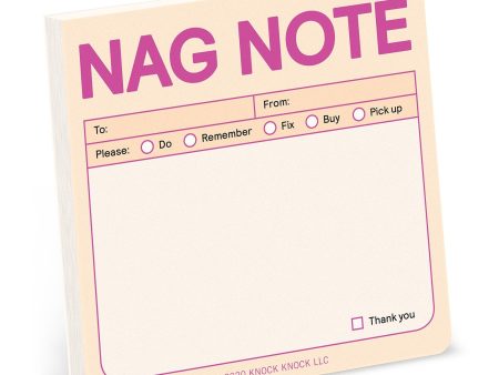 Nag Note Sticky Notes Pastel Discount