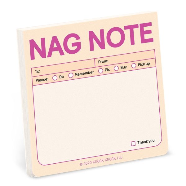 Nag Note Sticky Notes Pastel Discount