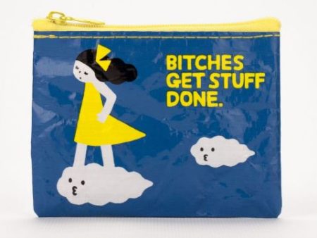 Bitches Get Stuff Done Coin Purse on Sale