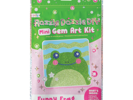 Razzle Dazzle DIY Mini Gem Art Kit Funny Frog For Discount