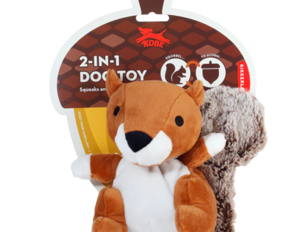 2-In-1 Squirrel Dog Toy Discount