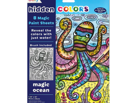 Hidden Colors Magic Ocean Magic Paint Sheets on Sale