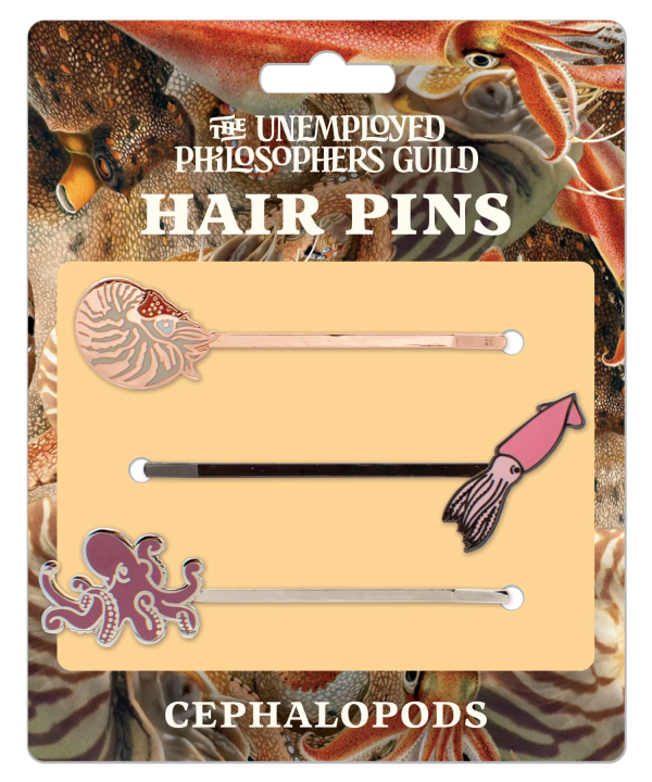 Cephalopods Hair Pins on Sale