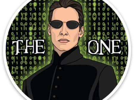 Matrix Neo The One Die Cut Sticker on Sale