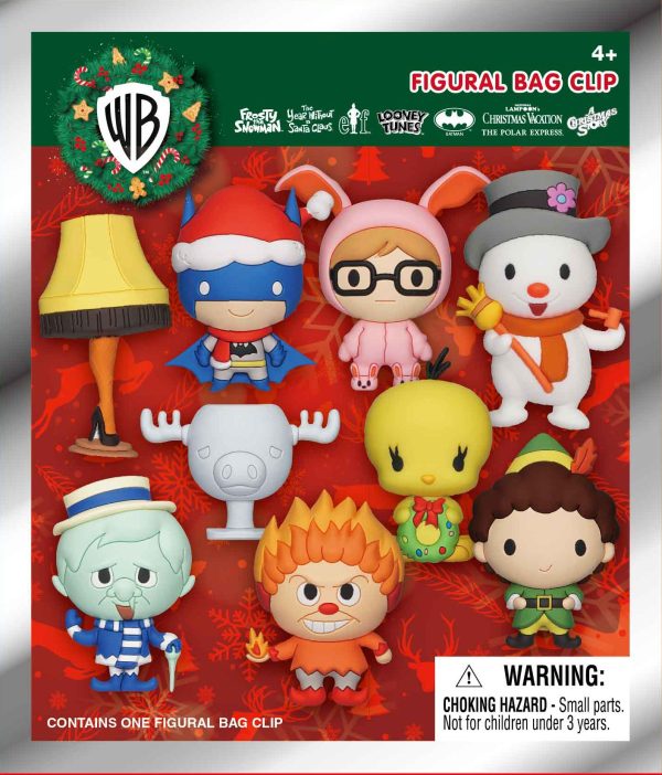 Warner Brothers Christmas Figural Bag Clip Series 1 Supply