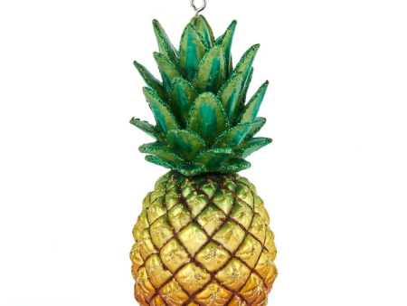 Pineapple Glass Ornament Online now