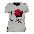 I Real Heart Ypsi Women s T-Shirt Online Hot Sale