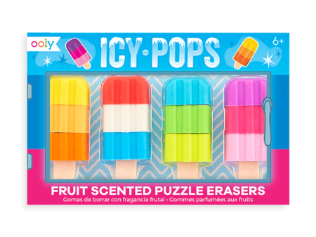 Ice Pops 4 Puzzle Erasers Discount