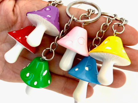 Mushroom Keychain For Discount